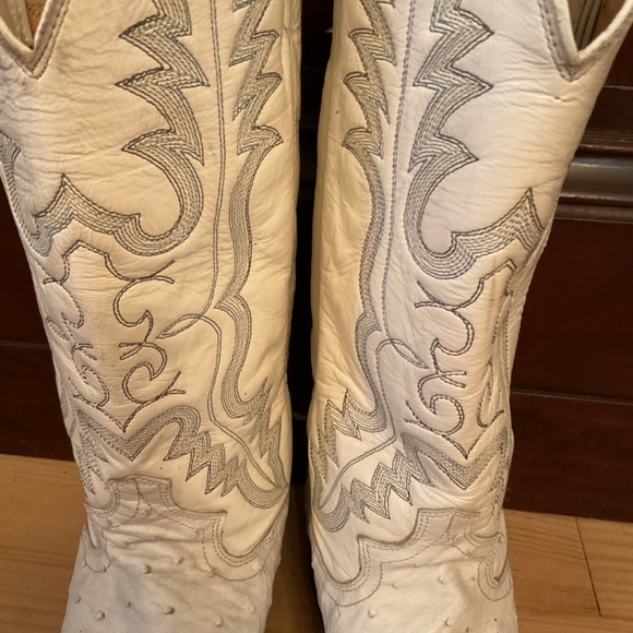 Men’s Full Quill Ostritch Western Boots main image 6
